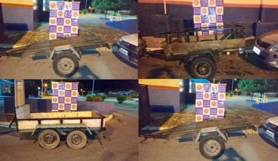 PM prende dupla por furto e desmanche de reboques em Paulo Afonso