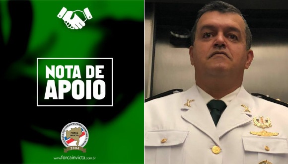 Comandante recebe apoio da Associação dos Oficiais Militares da Bahia em resposta à OAB de Paulo Afonso