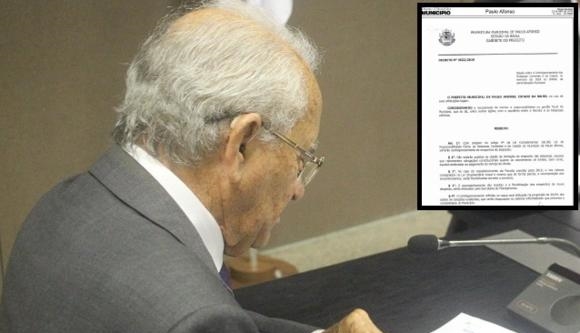 Luiz de Deus determina cancelar contratos e reduzir em 30% gastos com água, energia e telefone fixo