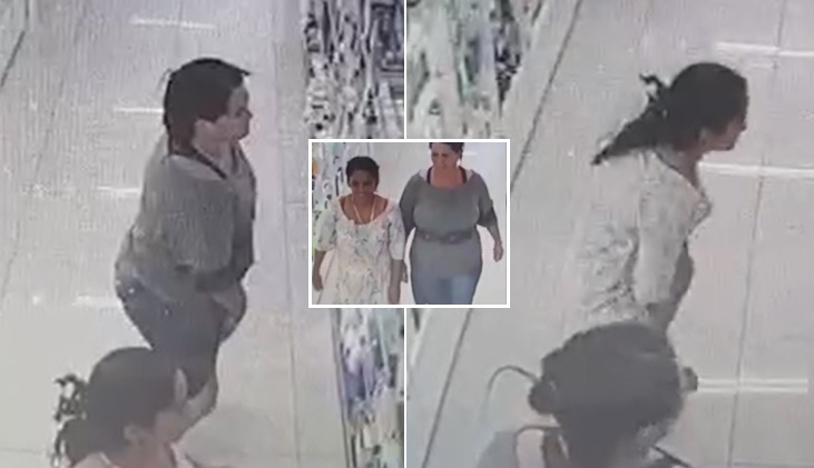 Vídeo flagra duas mulheres furtando na Farmácia Pague Menos de Paulo Afonso (Assista)