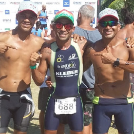 Pauloafonsino no pódio em Campeonato Brasileiro de Triátlon, etapa Rio de Janeiro
