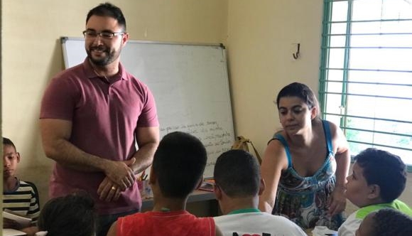 Vereador Mário Galinho (SD) segue apoiando projetos sociais e se encanta com a Casa da Esperança