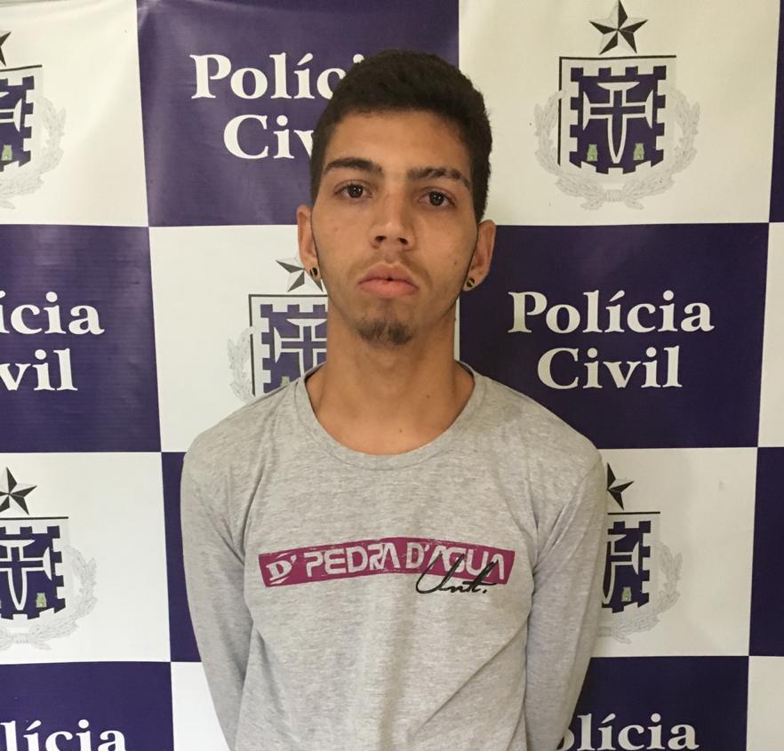 Jovem de 19 anos é preso por crimes em Antas