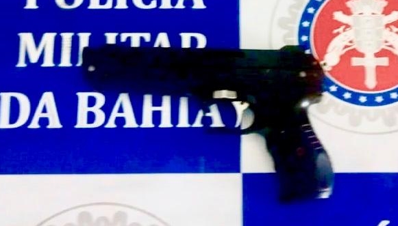 Paulo Afonso: jovem é preso com pistola após ameaçar mulher, sogra e tomar criança na força