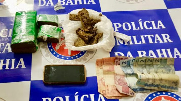 PM prende suspeito de envolvimento com comercialização de entorpecentes em Paulo Afonso