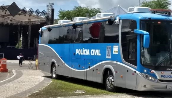 Ônibus/Delegacia Móvel da Polícia Civil atuará nos circuitos da Copa Vela de Paulo Afonso