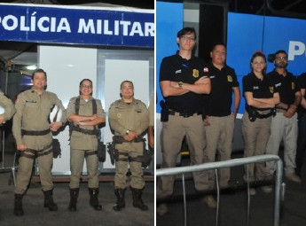Órgãos de segurança contribuem com folia de paz na Copa Vela