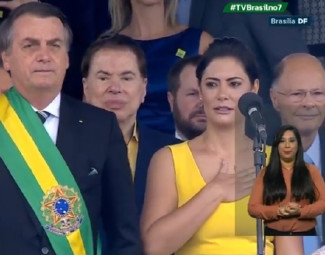 Silvio Santos e Edir Macedo prestigiam Bolsonaro no 7 de Setembro