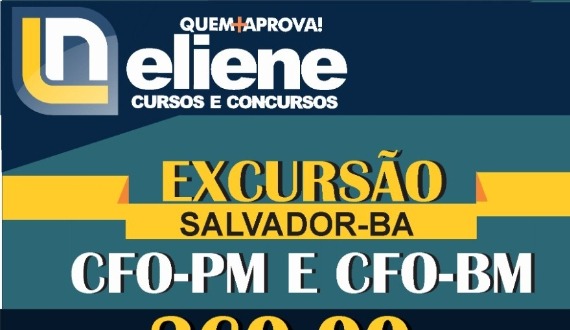 LN Concursos tem pacote especial para viagem a Salvador para o CFO PM/BM da Bahia