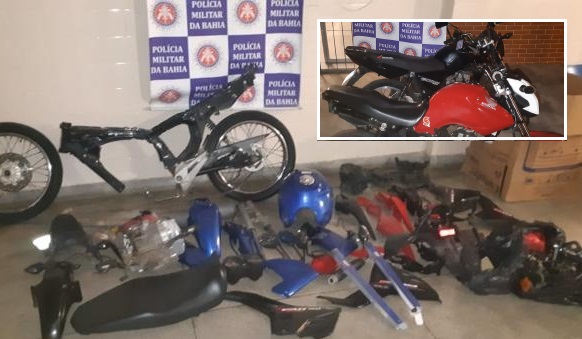 Paulo Afonso: Suspeitos por roubo de motos, celulares e receptação são presos por policiais do 20º BPM