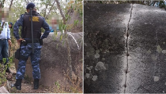 Guarda Municipal flagra depredação no Sítio Arqueológico do Rio do Sal em Paulo Afonso
