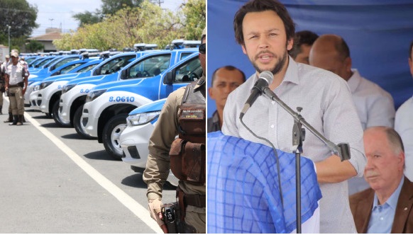 Mário Negromonte Júnior participa da entrega de novas viaturas da PM para região de Paulo Afonso