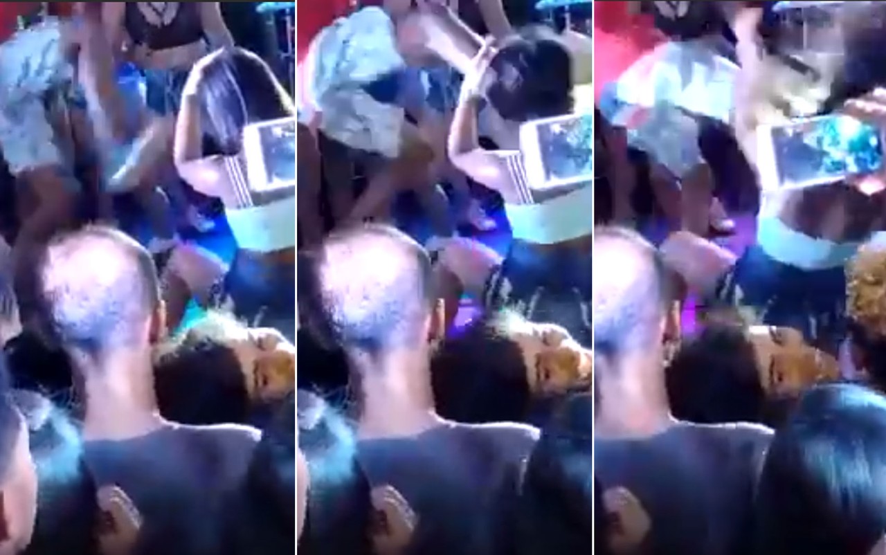 Homem chuta namorada no rosto enquanto ela dançava no palco em show na BA; veja vídeo