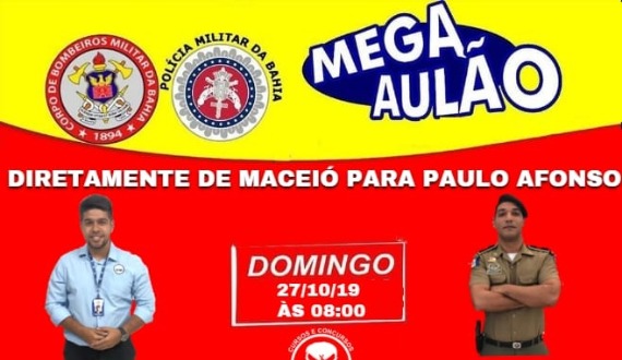 Domingo, dia 27, tem ‘Mega Aulão’ do Curso Willyan: Direito Penal; garanta sua vaga!