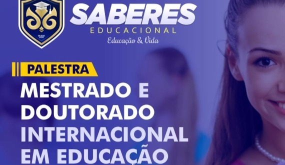 Palestra grátis imperdível! Mestrado e Doutorado em Educação. Nesta quinta (24), em Paulo Afonso