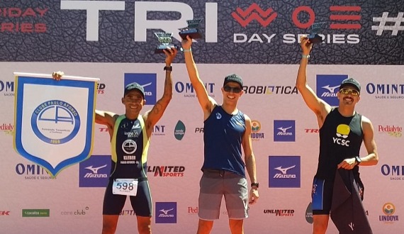 Atleta do CPA vence mais uma competição de Triatlon