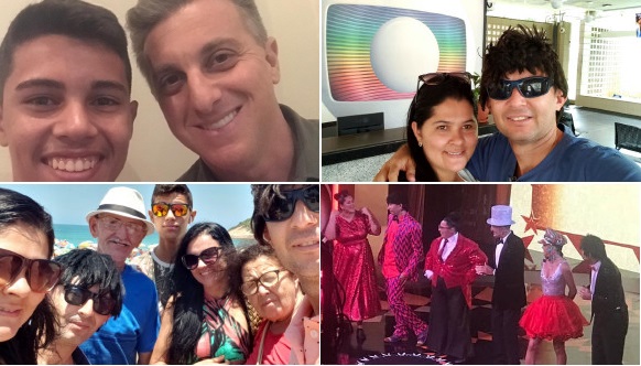 Grupo de Paulo Afonso “Humor em Família” grava programa de Luciano Huck na Rede Globo