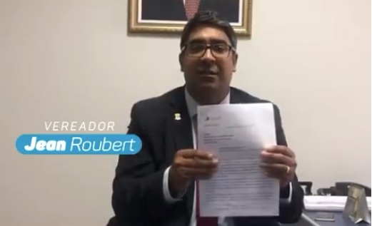 Jean Roubert sai em defesa dos moradores da Rua da Paz