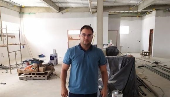 Mário Galinho visita obras da UTI de Paulo Afonso e constata: “Nem sinal de ficar pronta”; Sesab envia nota