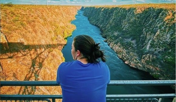 Whindersson Nunes se encanta com Cânion do Velho Chico: “Uma pintura dessas você só encontra em Paulo Afonso”