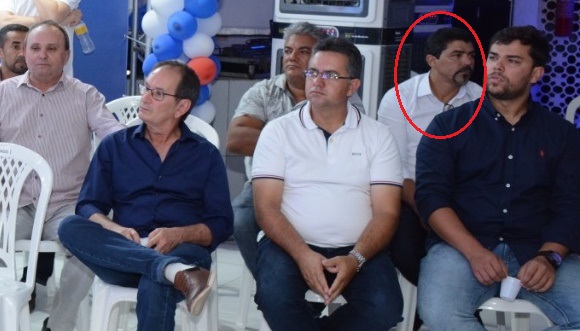 Encontro do PP: Presentes Anilton e comitiva, os dois Beros e Cícero. Macário e Val não compareceram