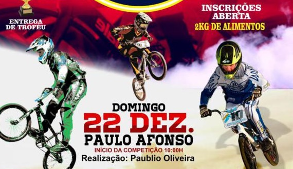 Resgate: Paublio Oliveira promove o 1º Campeonato de Bicicross Solidário de Paulo Afonso
