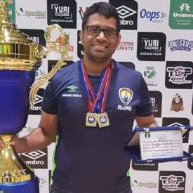 Pauloafonsino Guilherme Amorim é eleito o Técnico Revelação do Futsal Sergipano Adulto de 2019