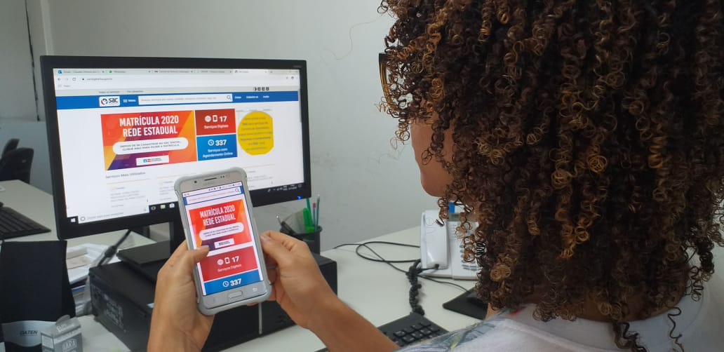 Matrícula da rede estadual de ensino começa nesta segunda-feira (20)