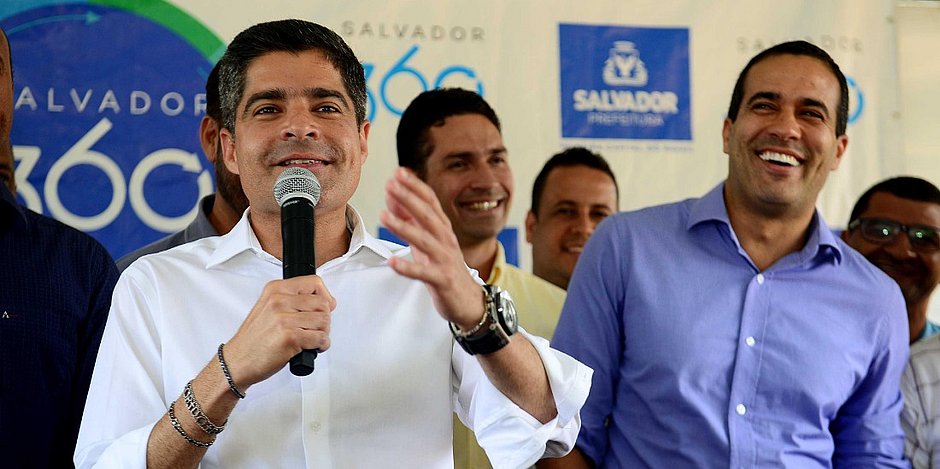 ACM Neto lança Bruno Reis em Salvador