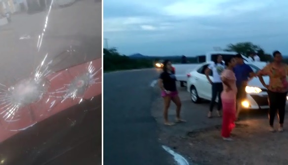 Caminhoneiro grava vídeo após tentativa de assalto no Sertão de PE: “De Ibó a Belém, a boca não tá boa não” (Assista)