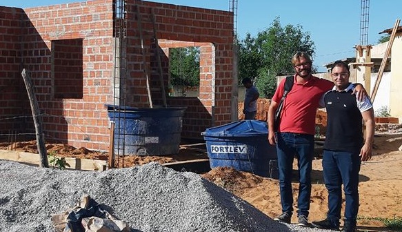 Vereador Mário Galinho se encanta com história e projeto social de um apaixonado por Paulo Afonso