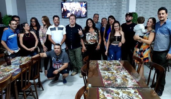 Pré-candidato a prefeito, pauloafonsino Capitão Paz, faz reunião com pré-candidatos a vereador pelo PSL