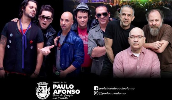 Prefeitura contrata Jota Quest e Paralamas do Sucesso para o Moto Paulo Afonso 2020
