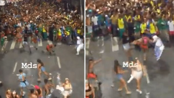 Vídeo flagra tiros no carnaval de Salvador – Circuito Osmar, na Avenida Sete de Setembro; veja