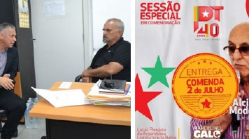 Neto do PT aceita convite e vai participar de homenagem a Alcides Modesto na ALBA