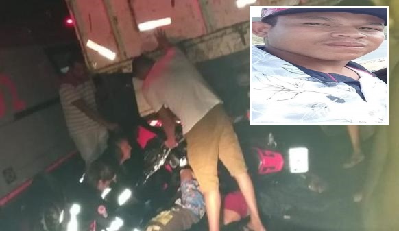 Amigos e familiares se despedem de jovem que morreu após colidir com caçamba na Barragem Leste