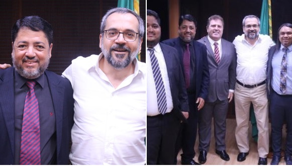 Roosevelt Carvalho e grupo do PSL se reúnem com Ministro da Educação em busca de investimentos para Paulo Afonso