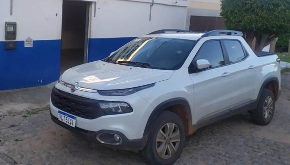 Caminhonete Fiat/Toro furtada em 2019 é recuperada em Jeremoabo