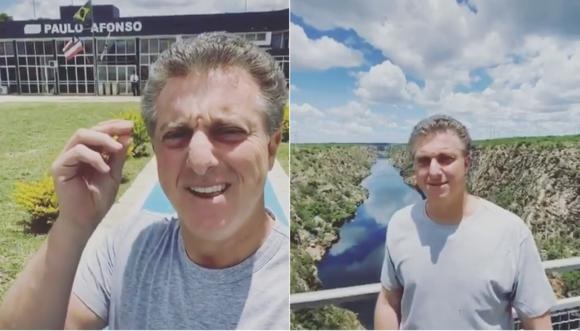 Apresentador Luciano Huck volta a Paulo Afonso-BA e se encanta com nossas belezas: “Ô país bonito!”