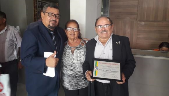 Aníbal Nunes é agraciado com o título de Cidadão de Paulo Afonso