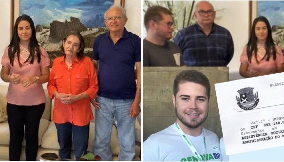 Luiz de Deus nomeia irmão de pré-candidata a vereadora 2 dias após declarar apoio à sua reeleição