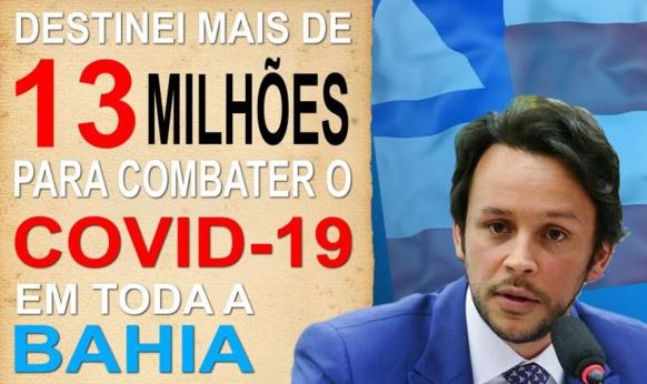 Mário Júnior destina mais R$ 13 milhões para combate ao Covid-19 na BA, inclusive Paulo Afonso