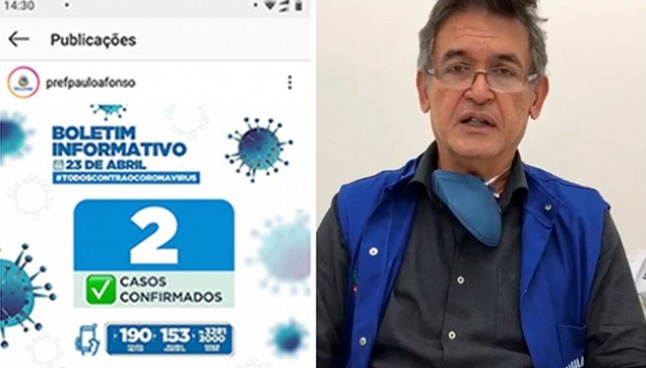 Transmissão comunitária e 2º caso de coronavírus em Paulo Afonso: “Não saiam hoje e amanhã”, apela secretário
