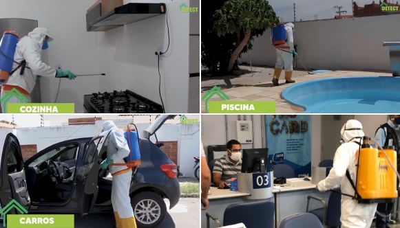Paulo Afonso: Detect, desinfecção de ambiente e higienização em casas, carros e comércio. A partir de R$ 49,90