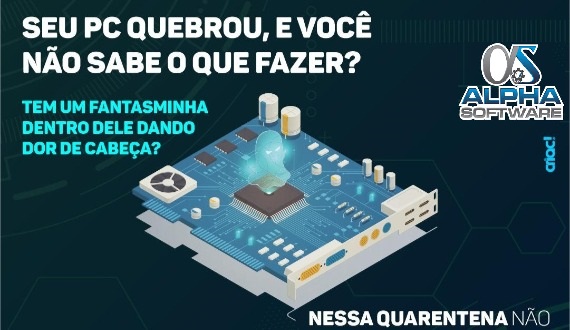Chegou em Paulo Afonso a Alpha Software, um novo conceito em tecnologia!
