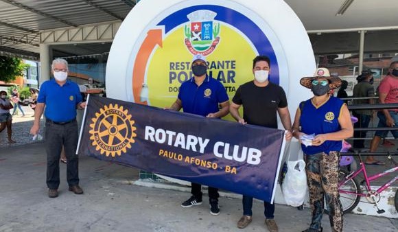Ação social: Rotary Club de Paulo Afonso ajudando a combater a Covid-19