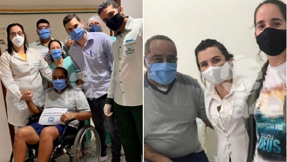 Após mais de um mês internado, Dr. Danilo Souza se recupera da Covid-19 e tem alta da UTI