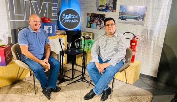 Live “Anilton em Conexão” debateu o futuro da Univasf com o coordenador do curso de Medicina