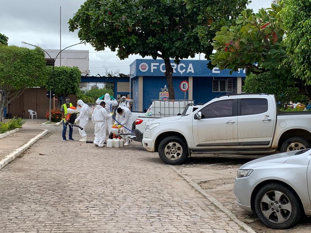 20º BPM realiza higienização