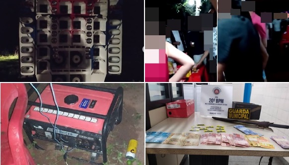 ‘Operação Unus’ acaba com festa e prende homem por promover aglomeração no povoado Juá